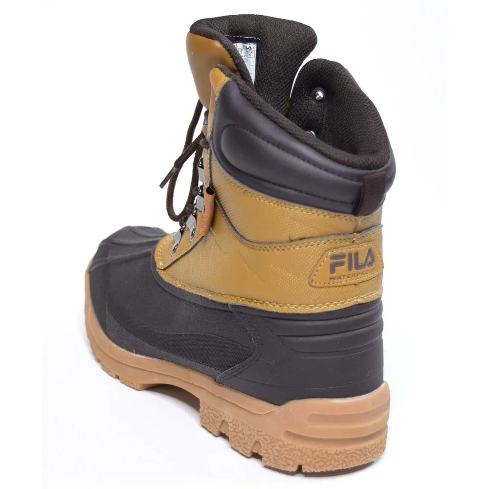 FILA Waterproof Weathertech Extreme Wheat Tan‎ Duck Boots Men's Sz 8
